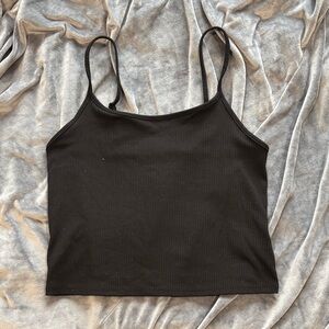 American Eagle Outfitters Dark Ribbed Camisole